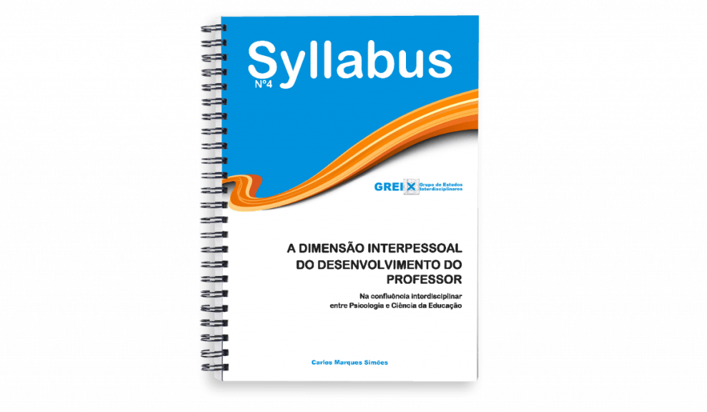 Syllabus Nº4 - A DIMENSÃO INTERPESSOAL DO DESENVOLVIMENTO DO PROFESSOR